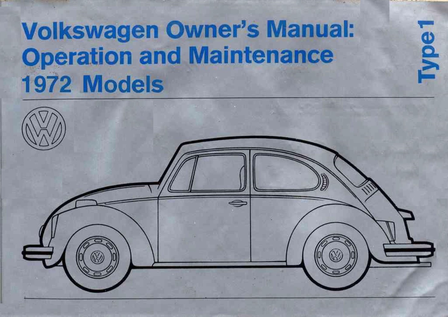 1972 Owner's Manual