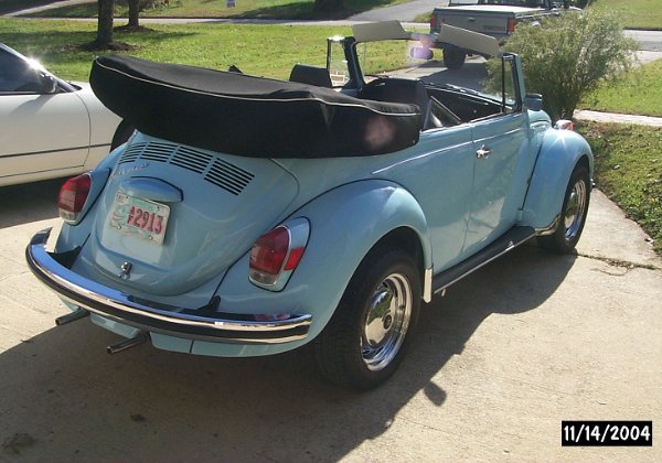 1972 VW Convertible Pictures
